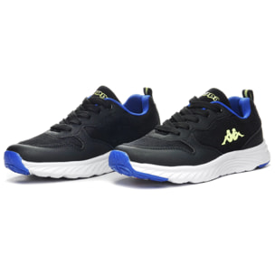 Kappa - Sneakers Bambino/a Nero - Logo Delvis Kid