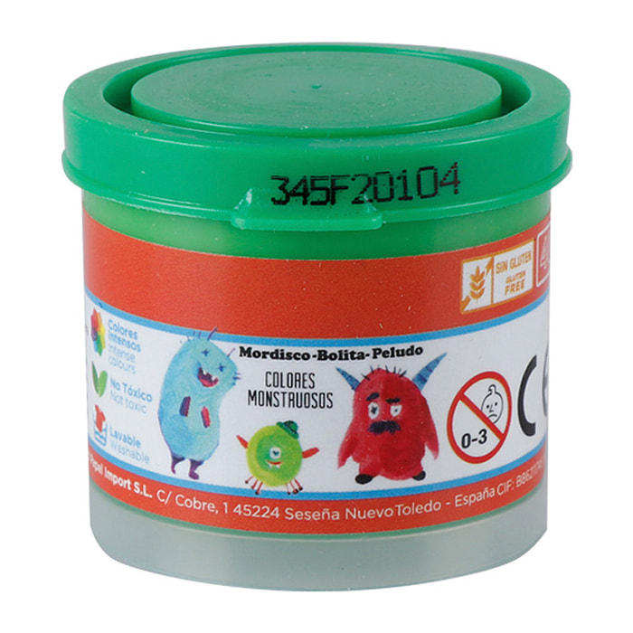 PACK 6 UDS TEMPERA 40 ml VERDE CHIARO