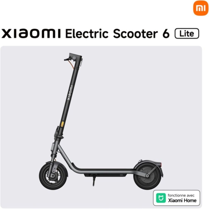 Trottinette électrique XIAOMI Electric Scooter 6 Lite Noir