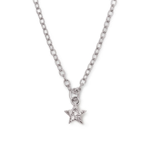 Collana Polaris Star  in Argento