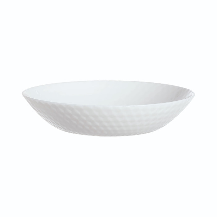 Assiette creuse blanche 20 cm Pampille - Luminarc