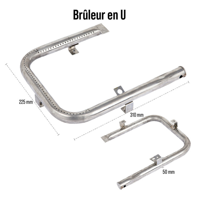 Brûleurs en u