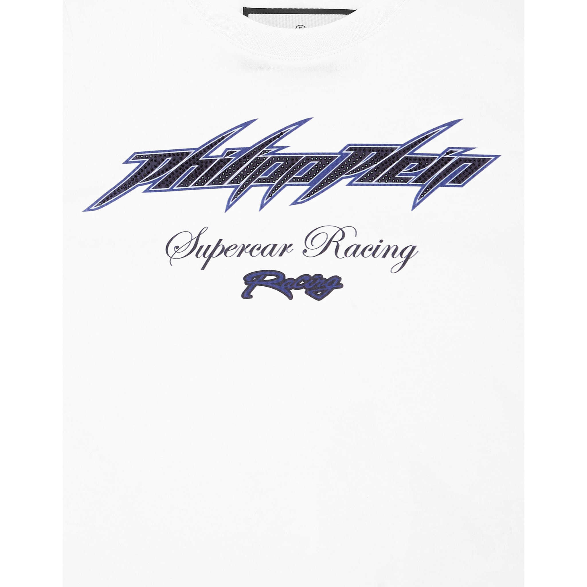 PHILIPP PLEIN Maglietta girocollo Ss RACING