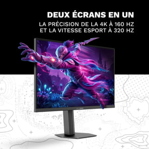 Ecran PC Gamer SKILLKORP M27 27" Fast IPS 4K 320 Hz HDR HDMI 2.1