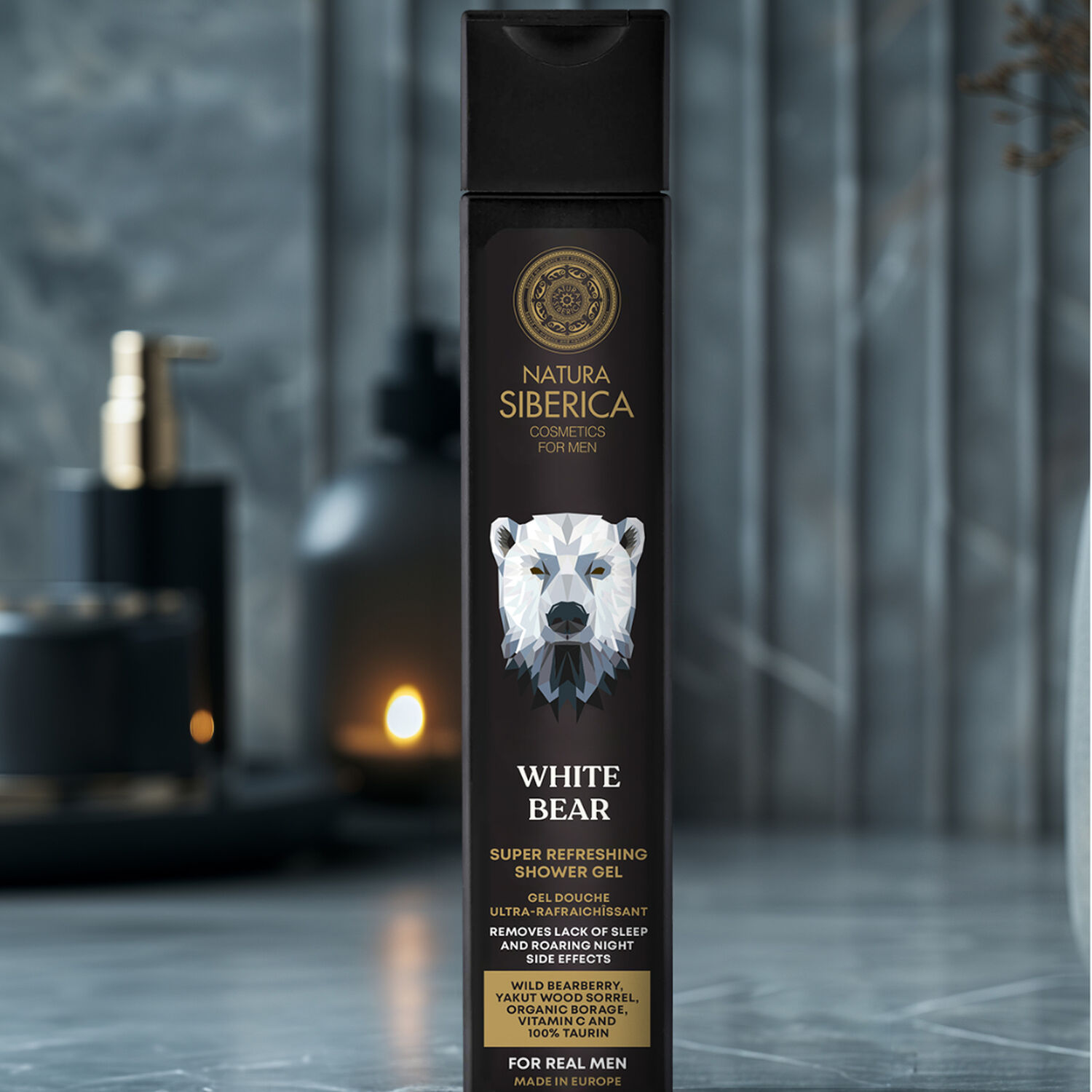 L'Ours Blanc - Gel Douche Homme Ultra-Rafraichissant 250ml