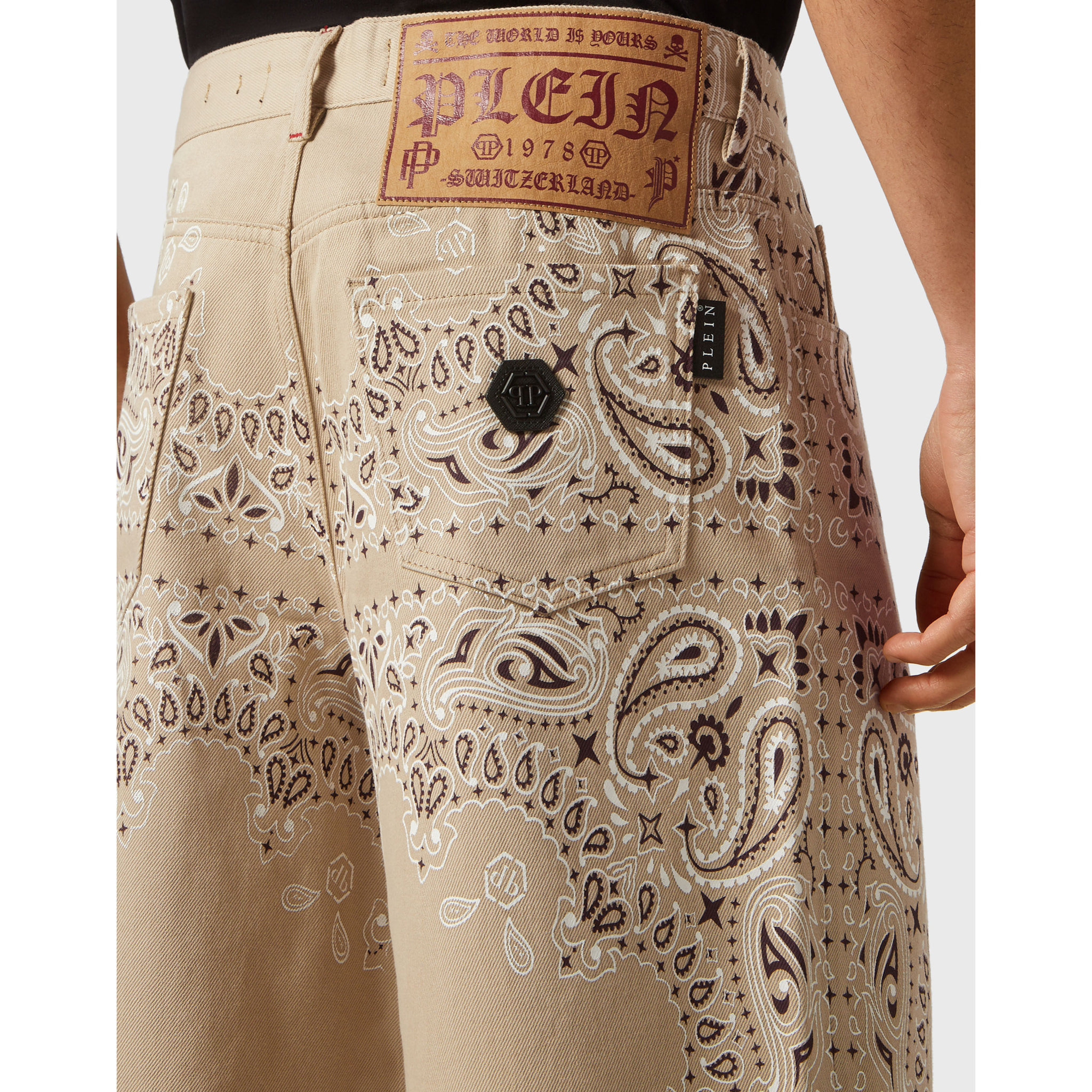 PHILIPP PLEIN Pantalones cortos PAISLEY