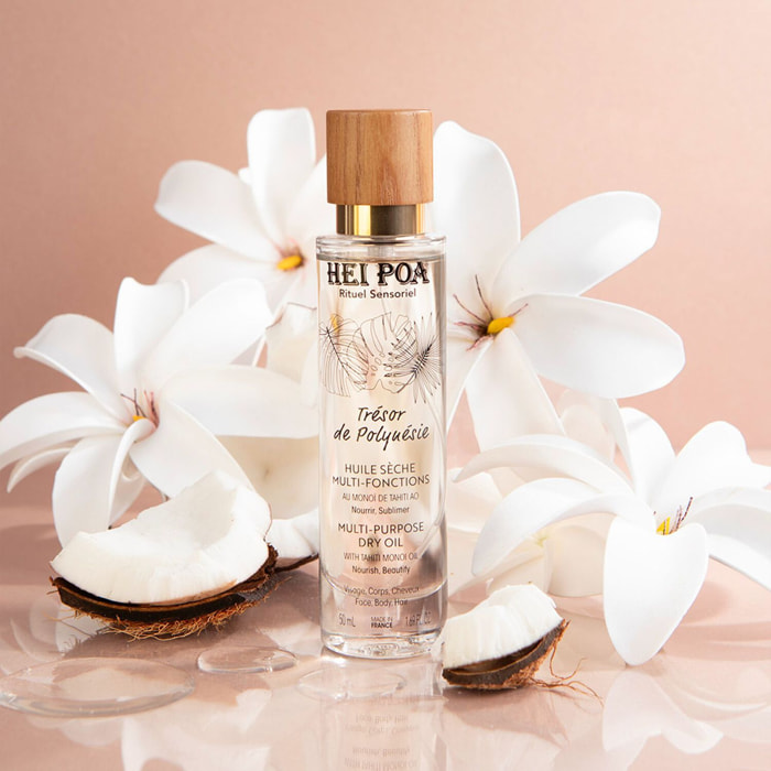 Trésor de Polynésie - Huile Sèche Multi-Fonctions 50 ml