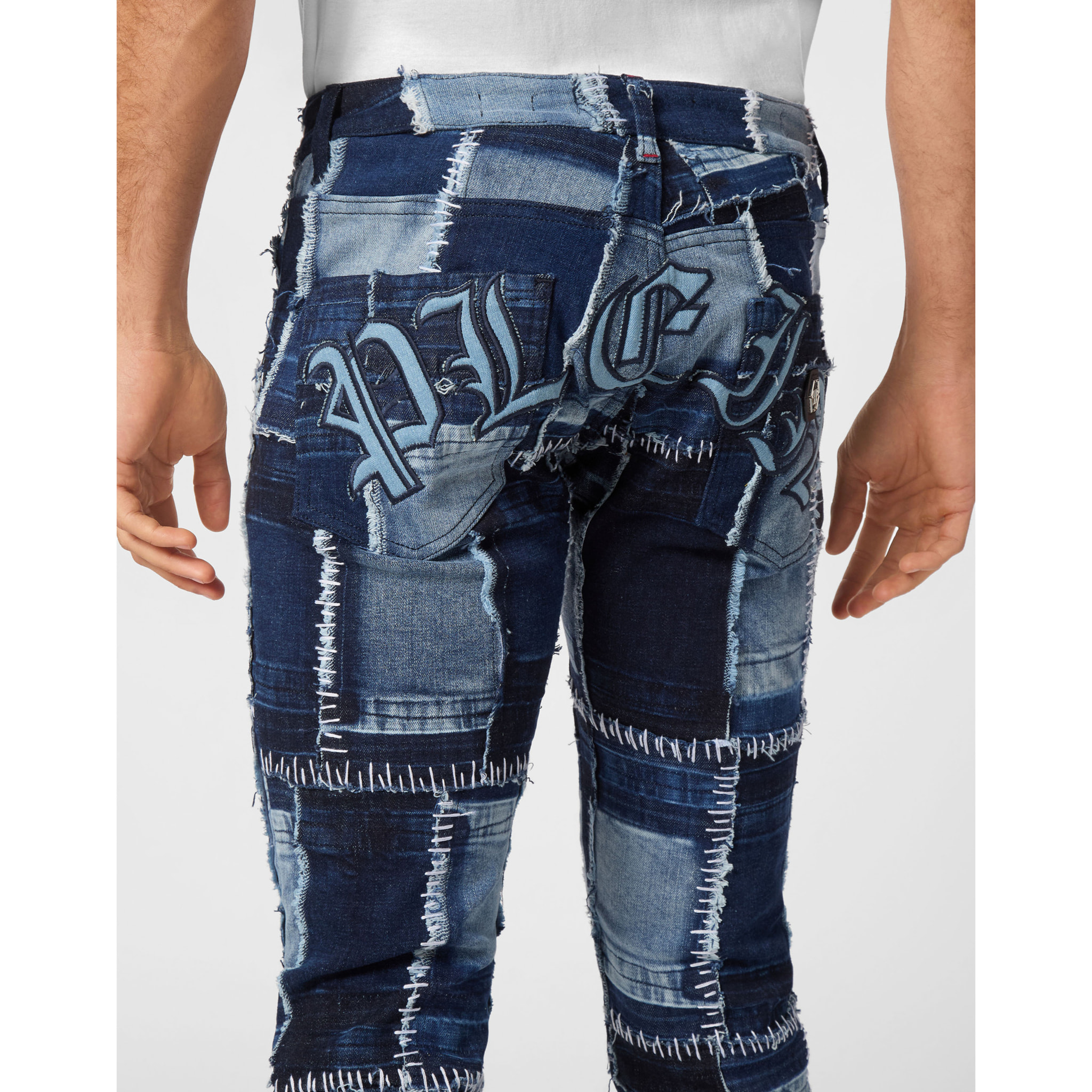 PHILIPP PLEIN Vaqueros de corte recto