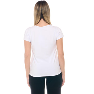 Camiseta de mujer Leone Basic de manga corta