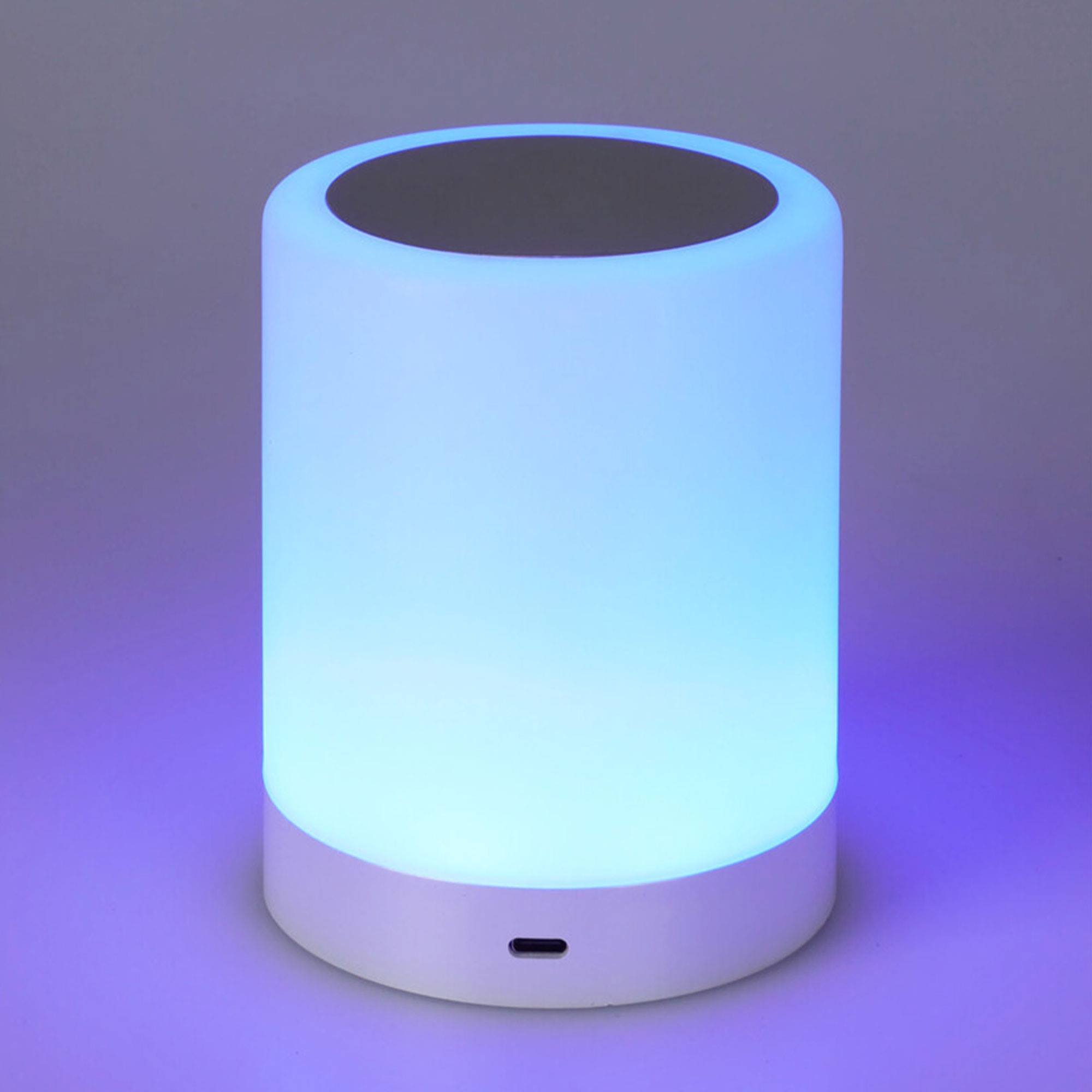 Well Home Lámpara Táctil Recargable con Cambio de Color Ø9,5x11,5cm