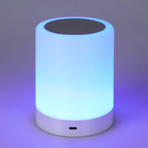 Well Home Lámpara Táctil Recargable con Cambio de Color Ø9,5x11,5cm