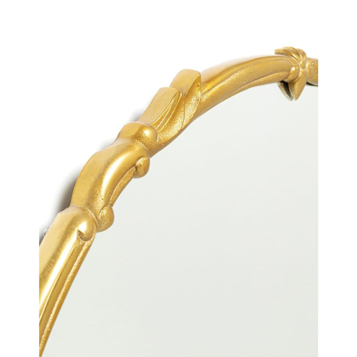 Miroir Cassandra 80cm doré Kare Design