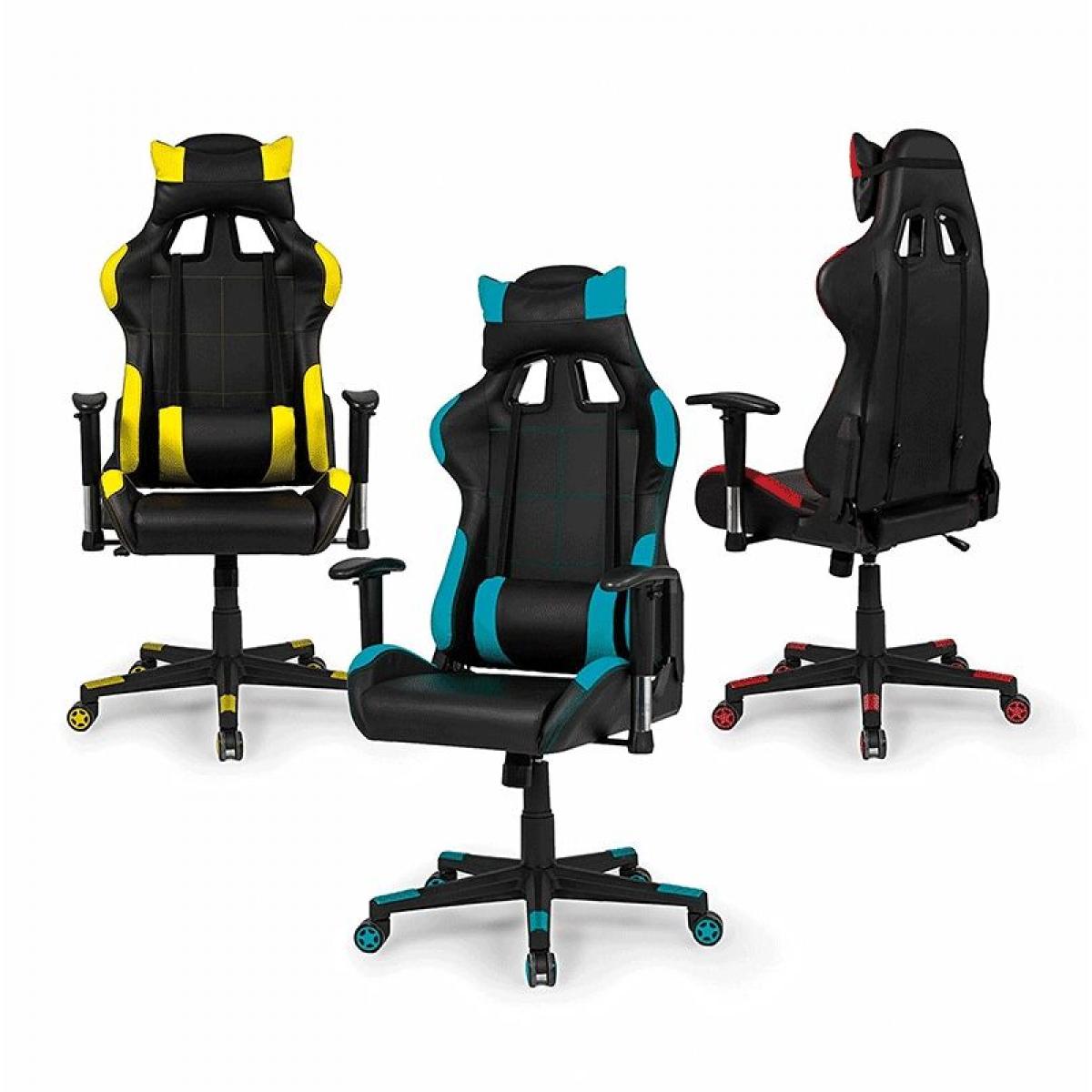 Silla gaming Silverstone Negro - Turquesa Silverstone