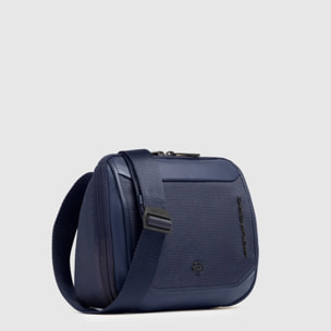 Piquadro Tracolla porta iPad®mini con tasca per AirPods®, schermata con protezione RFID