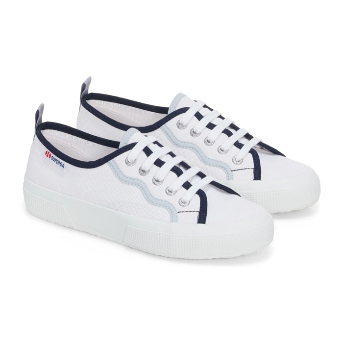 Le Superga Donna Grigio 2750 Curly Bindings