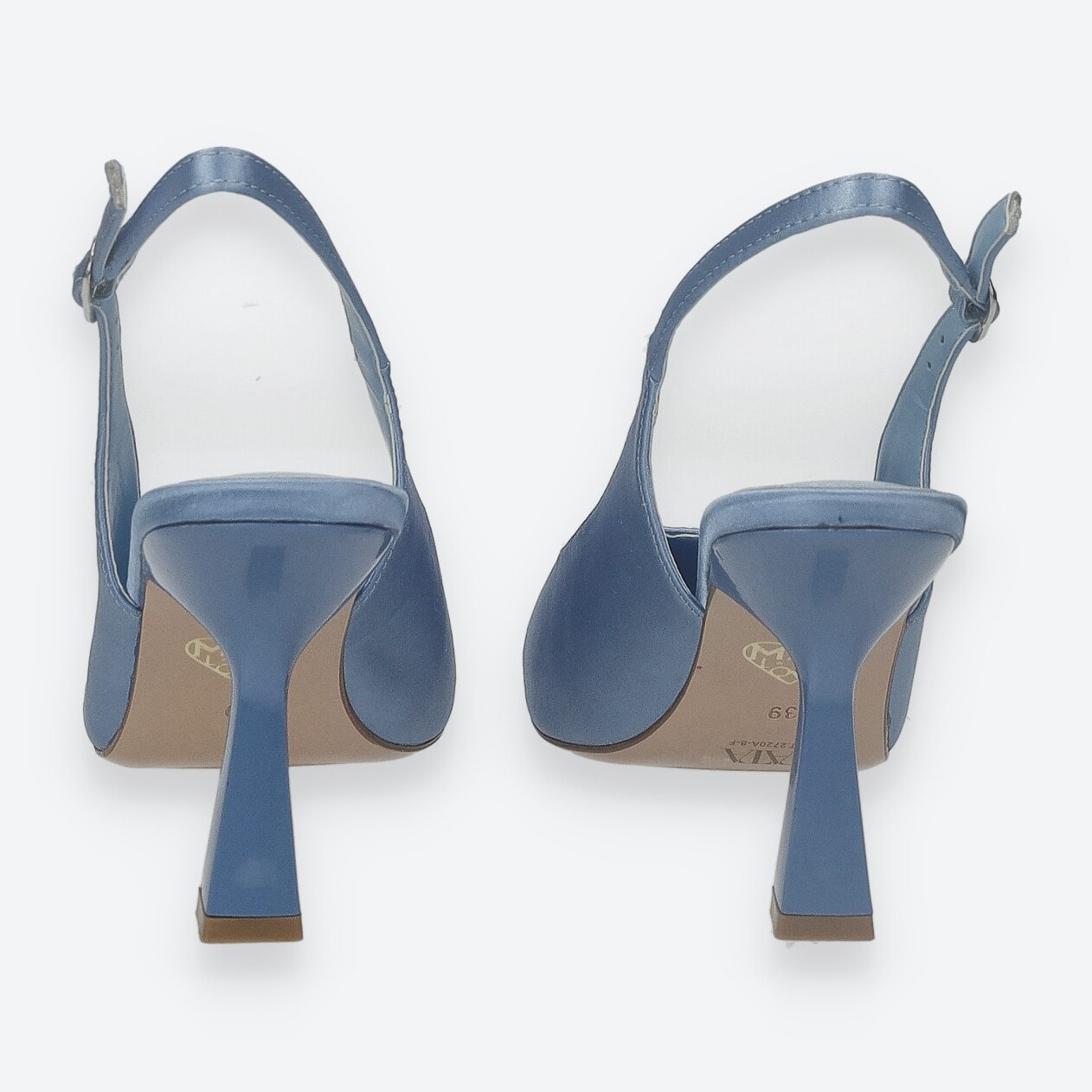 Décolleté sling back Donna Tata Italia Blu