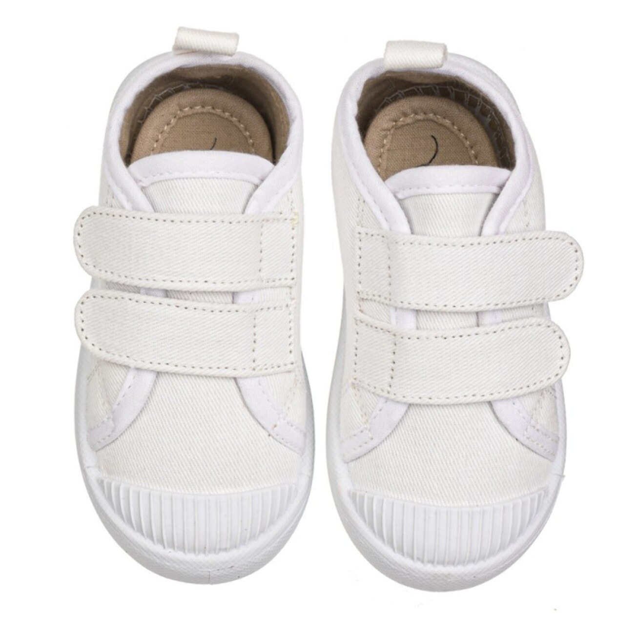 Lona blanca - Calzado Respetuoso - No drop.