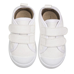 Lona blanca - Calzado Respetuoso - No drop.