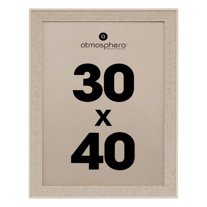 Cadre-photo Missy beige 35,5x45x5cm
