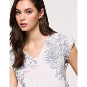 Camiseta Manga Corta Azul - Isleta