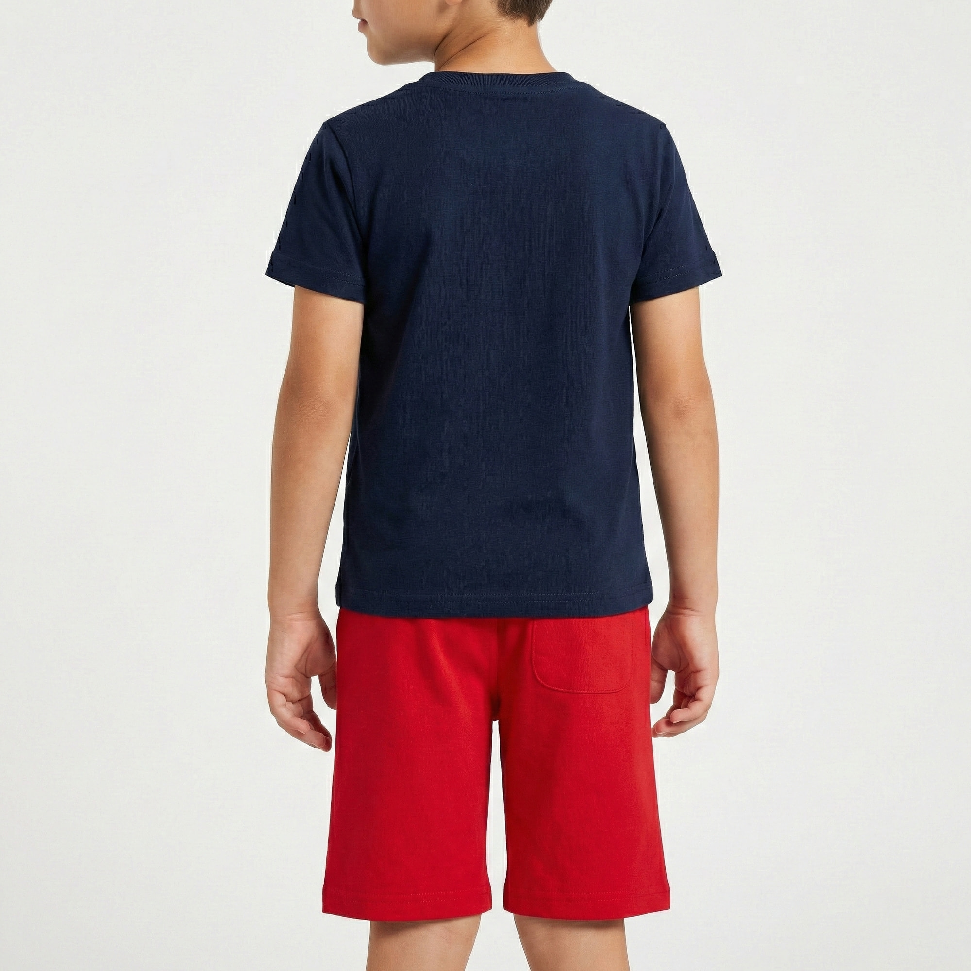 Set t-shirt e bermuda jersey