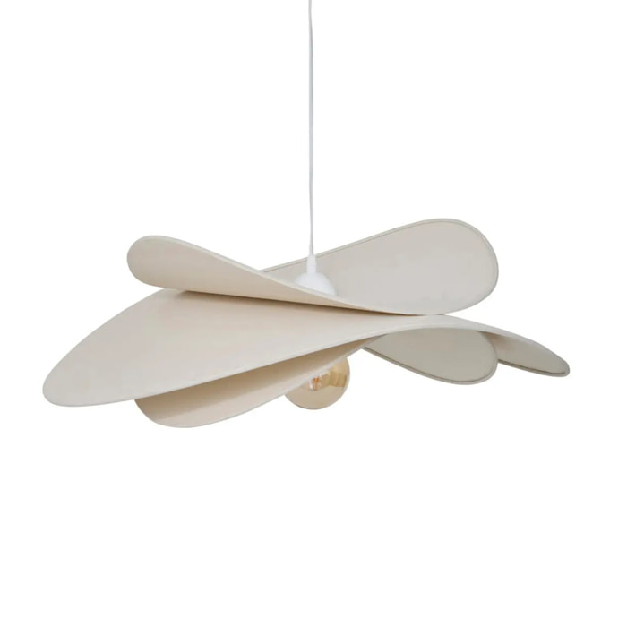 Suspension Alara beige lin D69cm