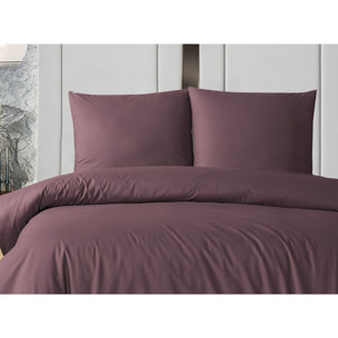 Parure housse de couette et taie(s) oreiller 100% Coton