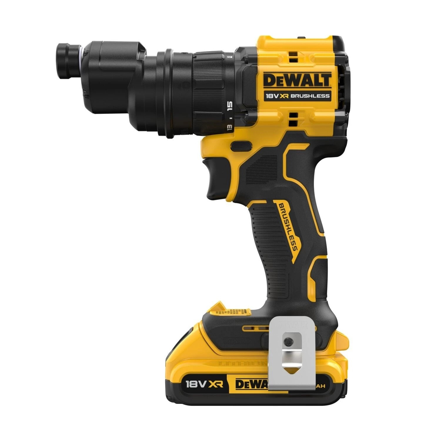 Perceuse visseuse à têtes multiples xr 18V 2ah li-ion brushless - DEWALT - DCD803D2T-QW
