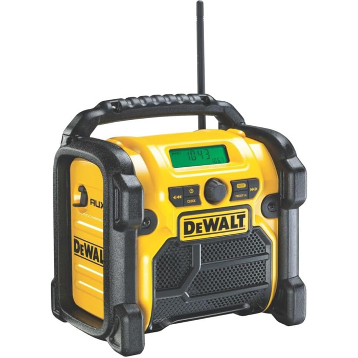 Radio compacte sur secteur ou batterie XR - Sans batterie ni chargeur - DEWALT - DCR019-QW