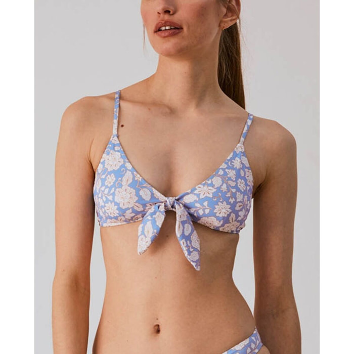 Top de bikini con lazo de quita y pon