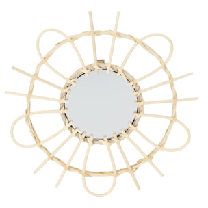 Miroir Rotin X3 28cm
