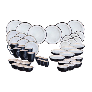 Service Complet IRIS - 48 pièces - Blanc ivoire