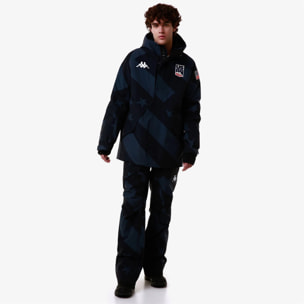 Kappa - Giacche Uomo Donna Blu - 6Cento 640Sg Us