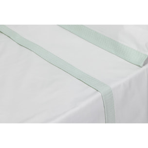 Trip Coche 100% Alg Mod Astrid Bco/Menta