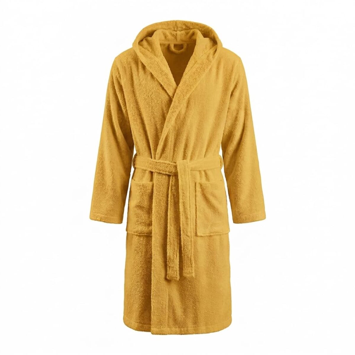 INTRECCI HOME Accappatoio Uomo e Donna, in Puro Cotone Jacquard 500 g, , Morbidezza Extra, Avvolgente, con Cappuccio e Tasche, Elegante e Confortevole,
