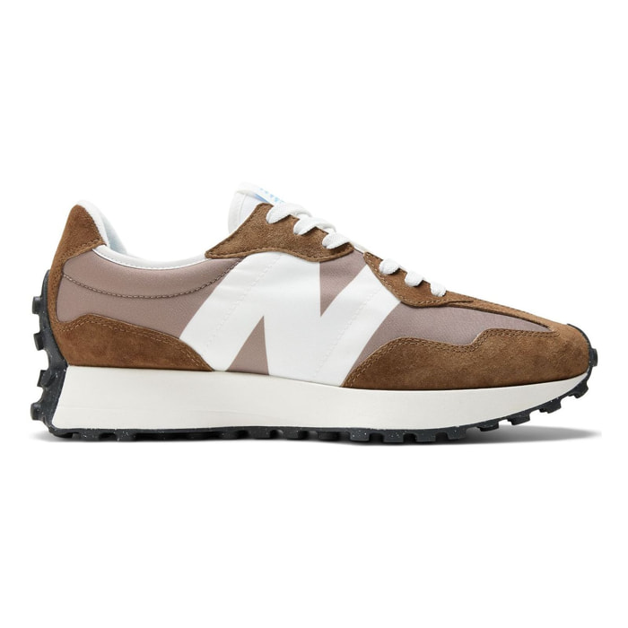 New Balance - sneakers 327 - cuir suédé - marron