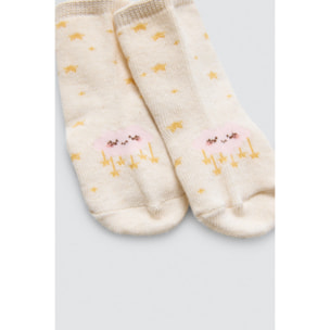 Confezione da 4 calzini per neonato stampati Rainbowland