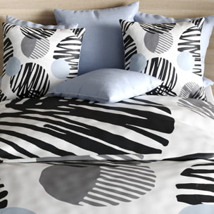 Parure de couette + 2 taies 100% microfibre 60gsm - cerclus