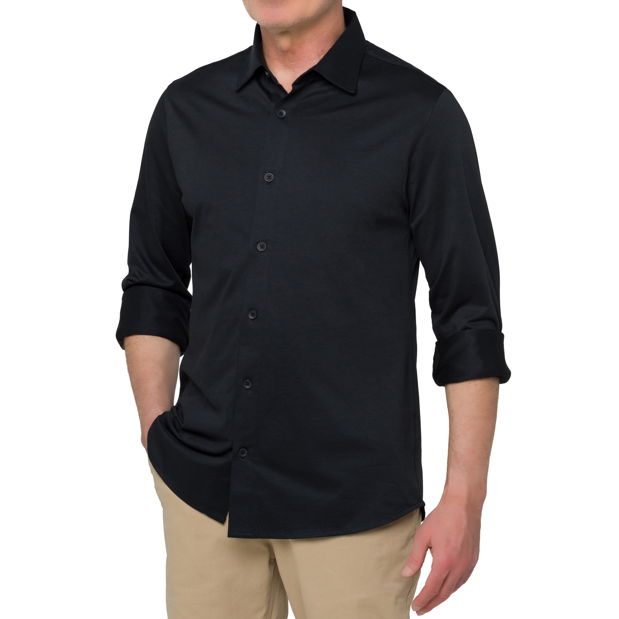 Camisa de lino Hot Buttered Saunders Negro