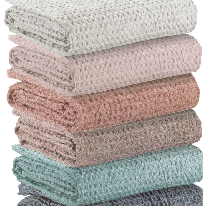 Plaid Jaya 100% Polyester Blush