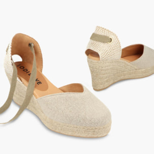 ALPARGATAS BEIGE PUNELO-X