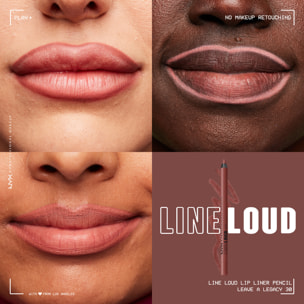 NYX Professional Makeup Line Loud Crayon à lèvres LEAVE A LEGACY