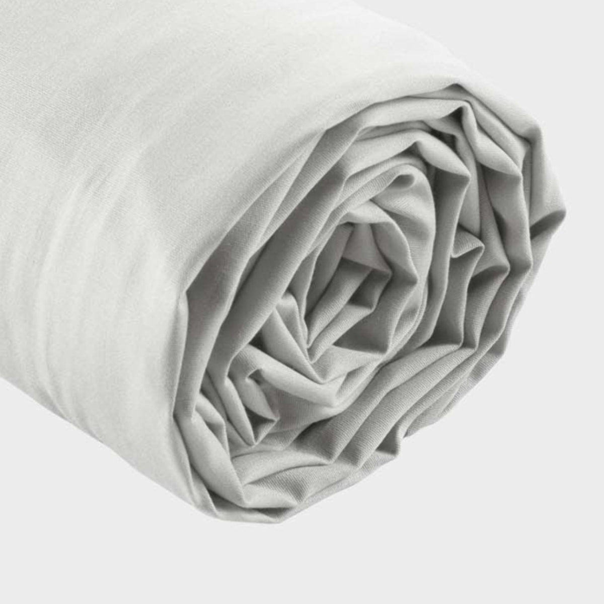Drap Housse Uni 100% Percale de Coton ORIGINE - Blanc