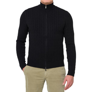 Jersey con cremallera Hot Buttered Vaisei negro