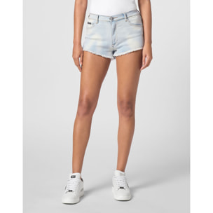 PHILIPP PLEIN Pantalones cortos vaqueros