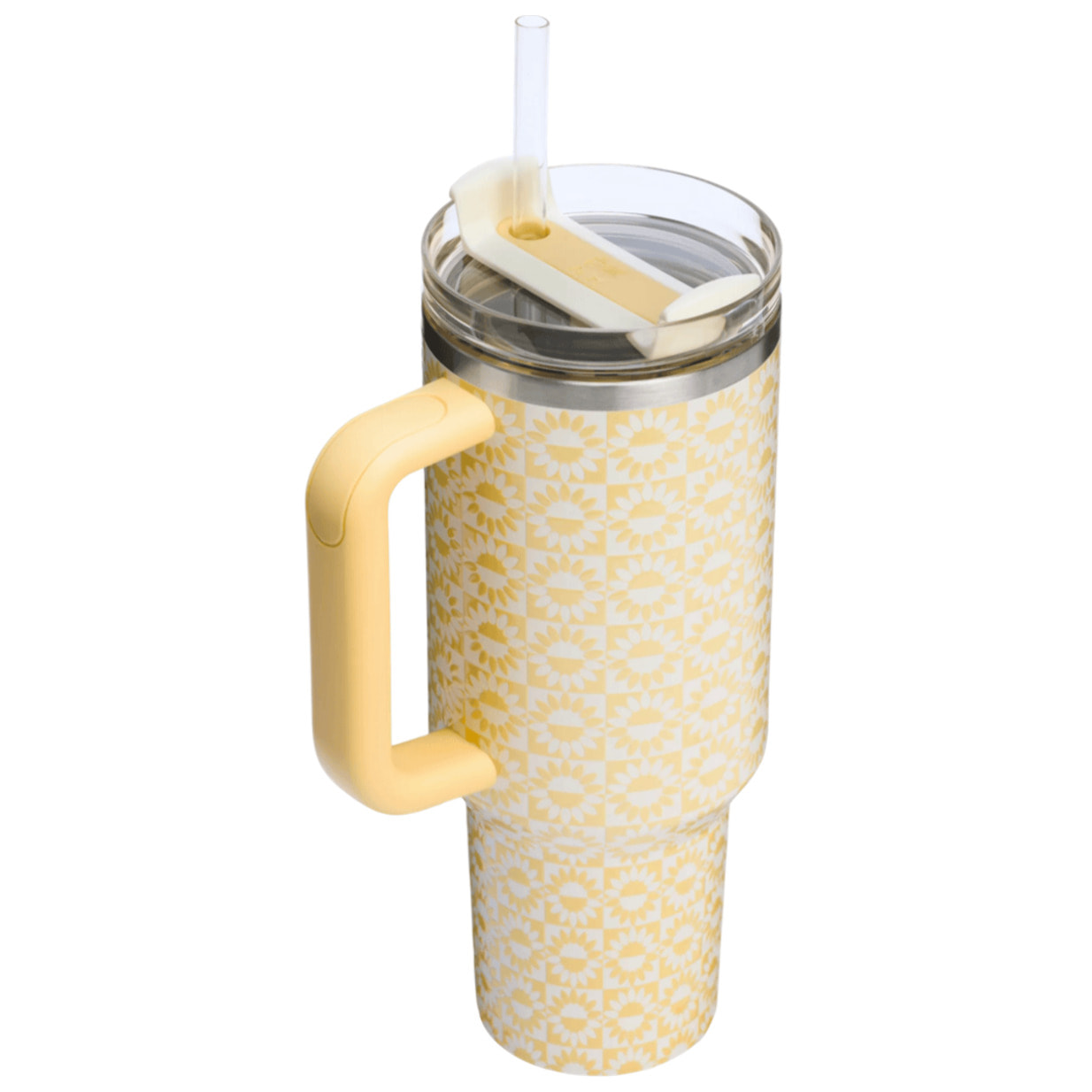 Botella de agua Isotermica - 1,18L - QUENCHER® H2.O FLOWSTATE™ TUMBLER - Butter Sunflower