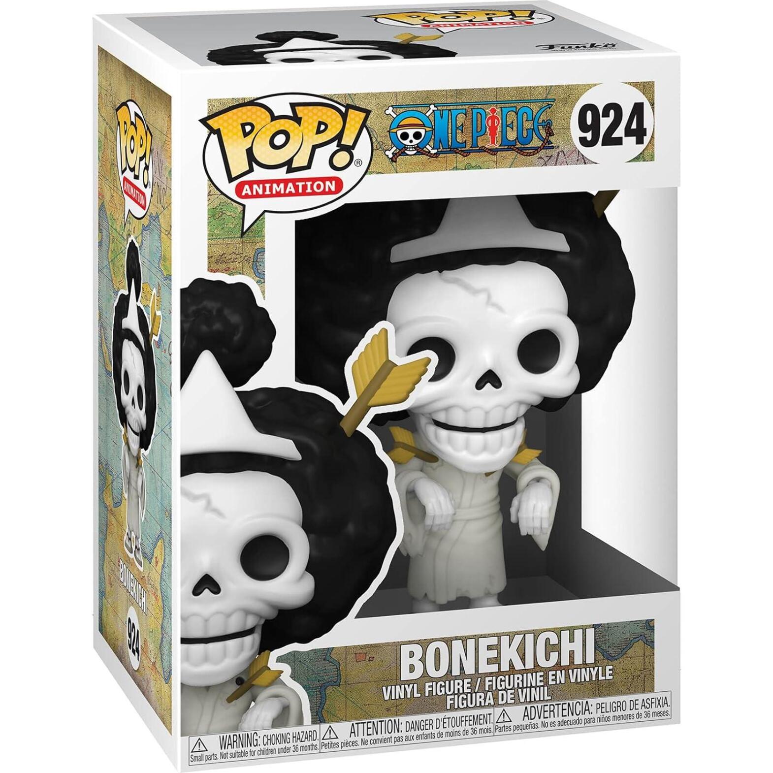 One Piece POP! Animation Figure in Vinile Brook Bonekichi 9 cm Funko