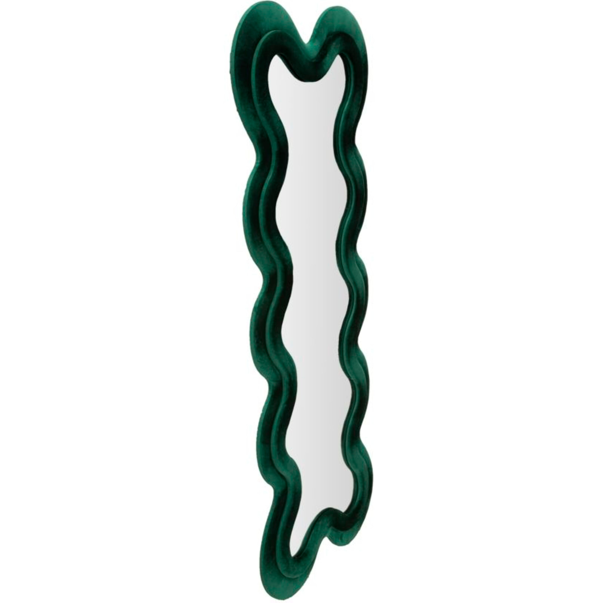 SPECCHIO DA MURO MONICA VERDE CM 58X4X160