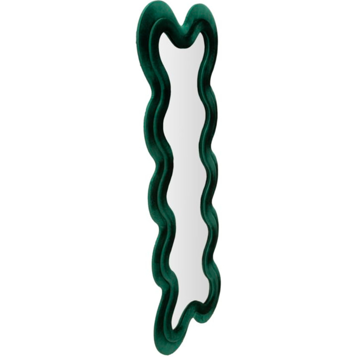 SPECCHIO DA MURO MONICA VERDE CM 58X4X160