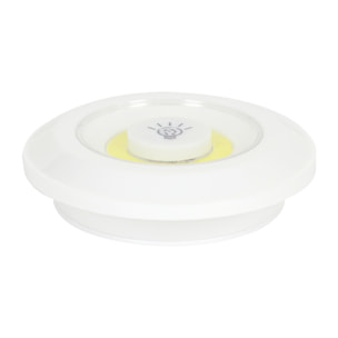 Lampe Cob A Pression X4 Avec Telecommande